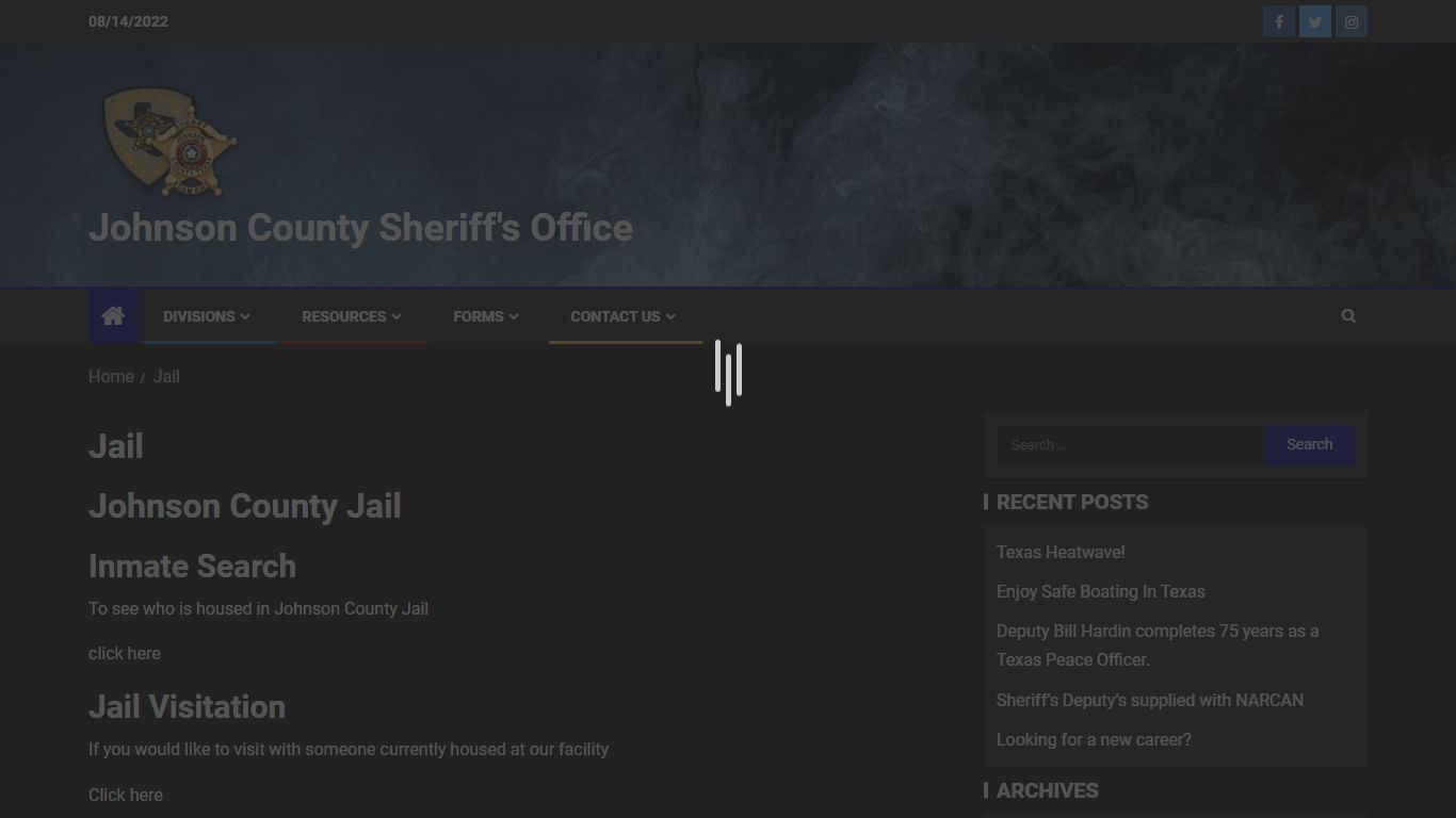 Jail Information - Johnson County Sheriff's Office - TX